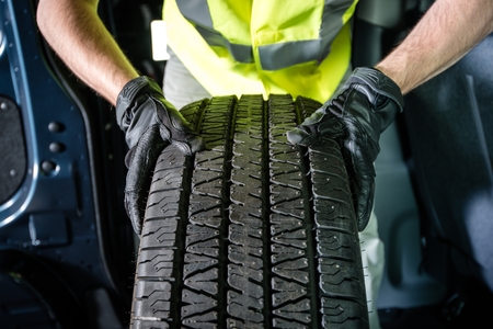 Used Tires From Salvage Yard